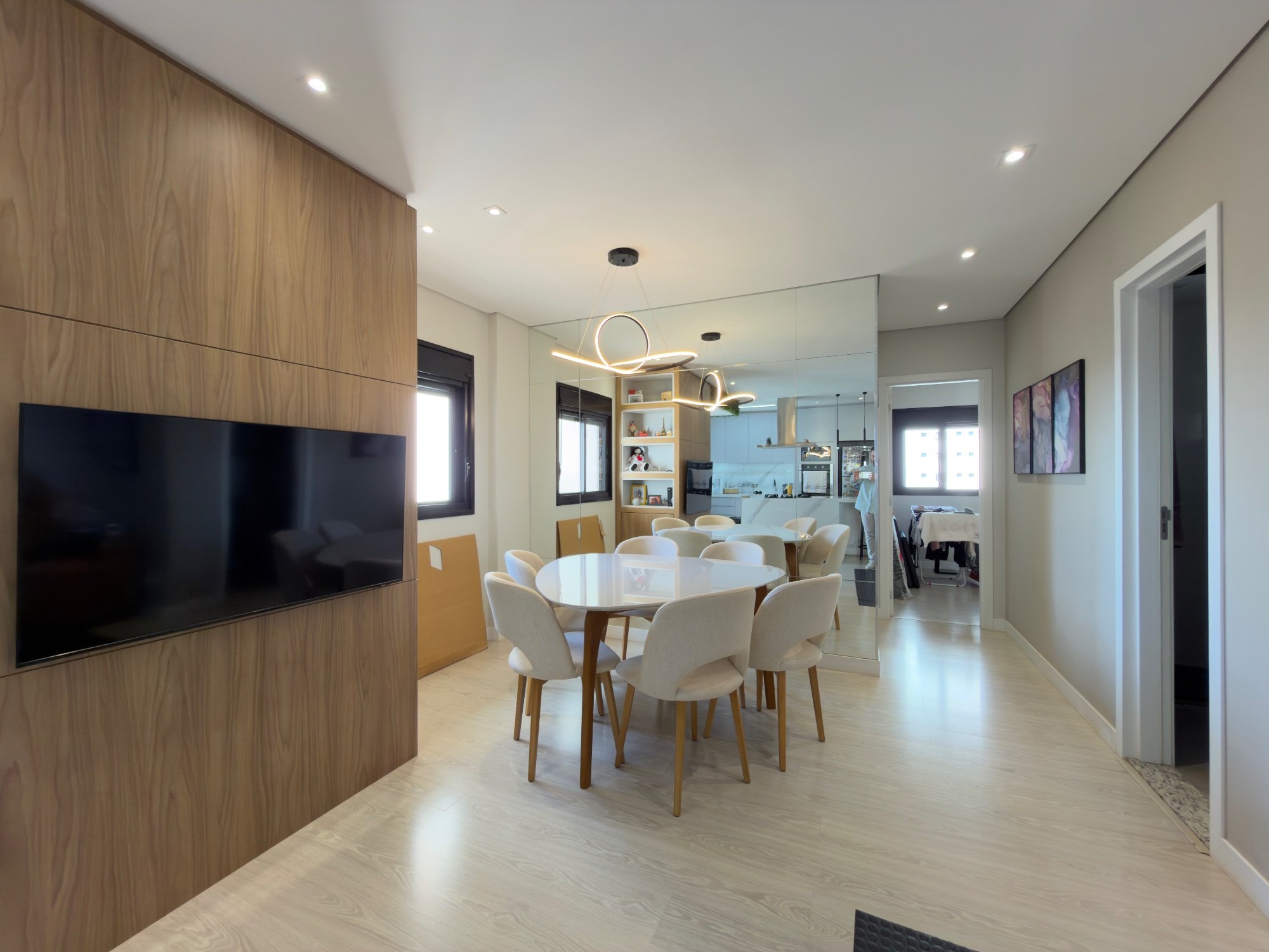 Apartamento mobiliado no Concept Palhano